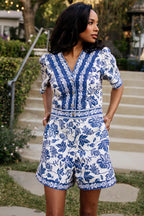 Rafaela Romper | Blue Print
