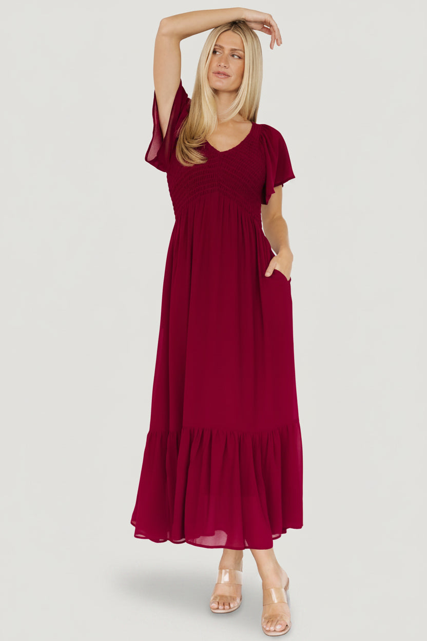 Monica Smocked Dress | Mulberry
