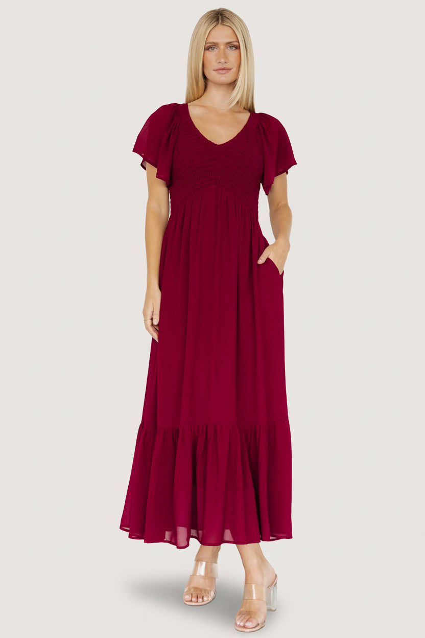 Monica Smocked Dress | Mulberry