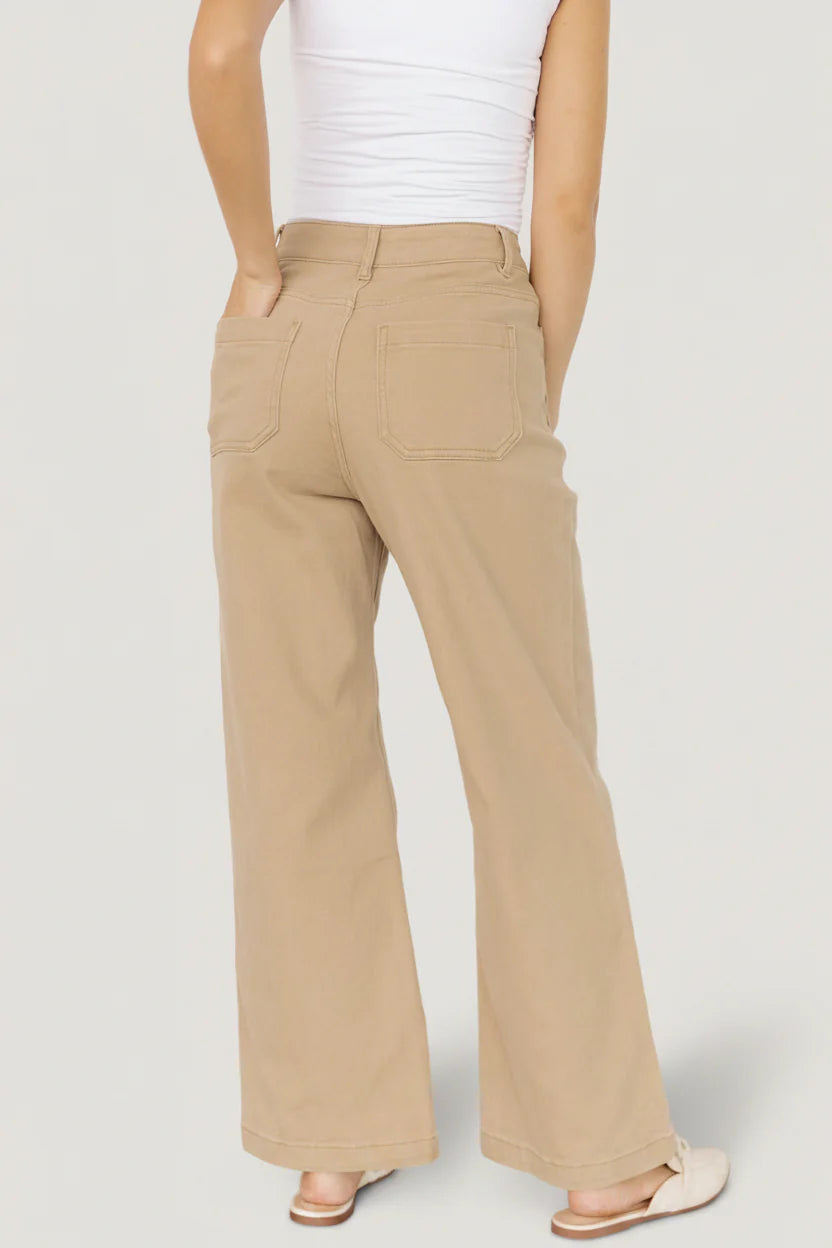 Emery Denim Pants | Natural