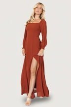 Giselle Maxi Dress | Rust
