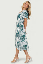 Cadence Midi Dress | Jade Floral