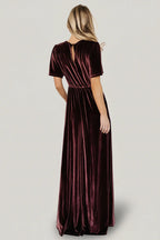 Vivian Velvet Maxi Dress | Clove