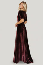 Vivian Velvet Maxi Dress | Clove