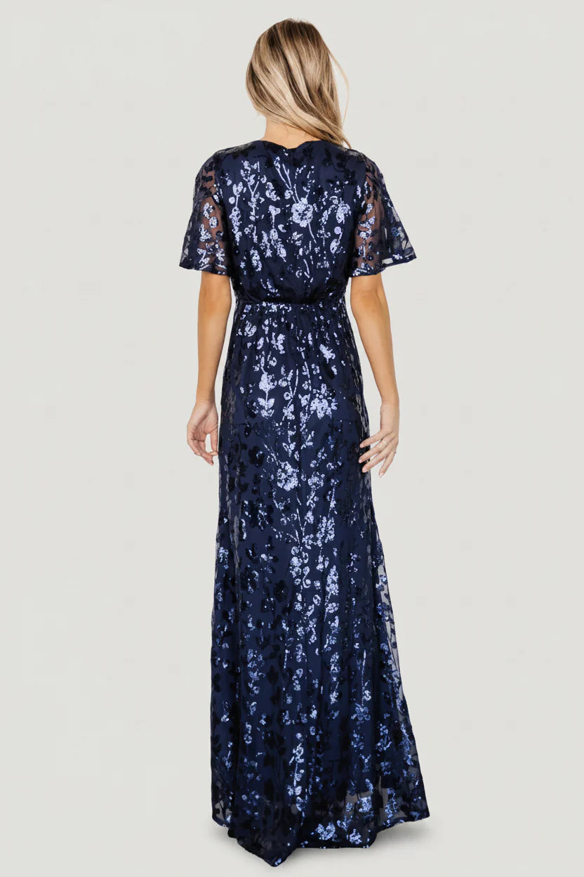 Esme Sequin Dress | Navy