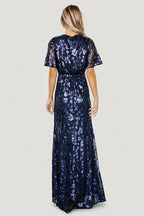 Esme Sequin Dress | Navy
