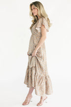 Rosie Smocked Dress | Sage Floral