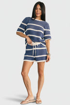 Playa Crochet Set | Blue + Natural