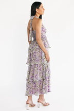 Louanne Halter Dress | Lavender Floral