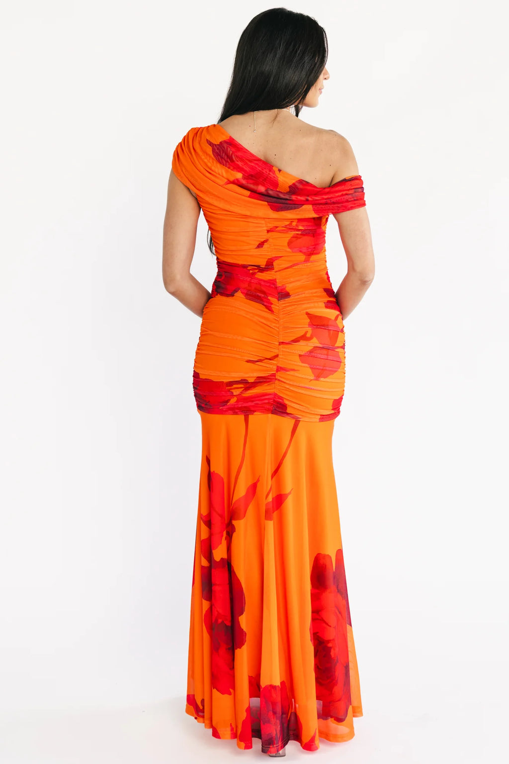 Santorini Maxi Dress | Sunset Red