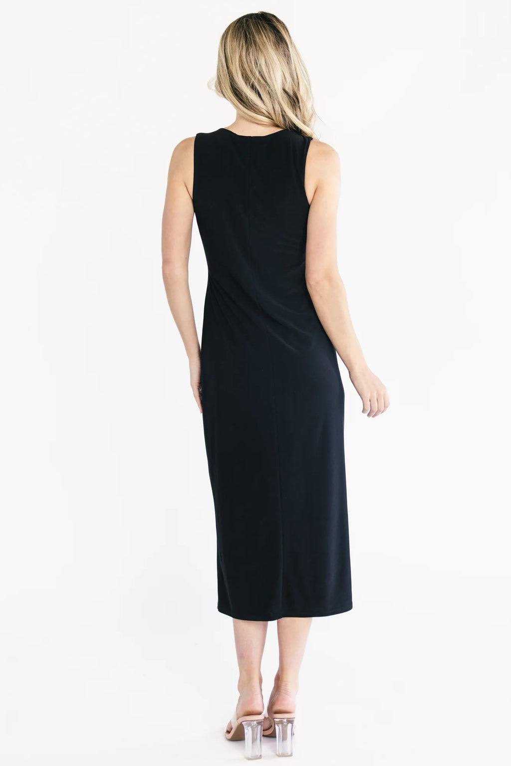 Novara Midi Dress | Black