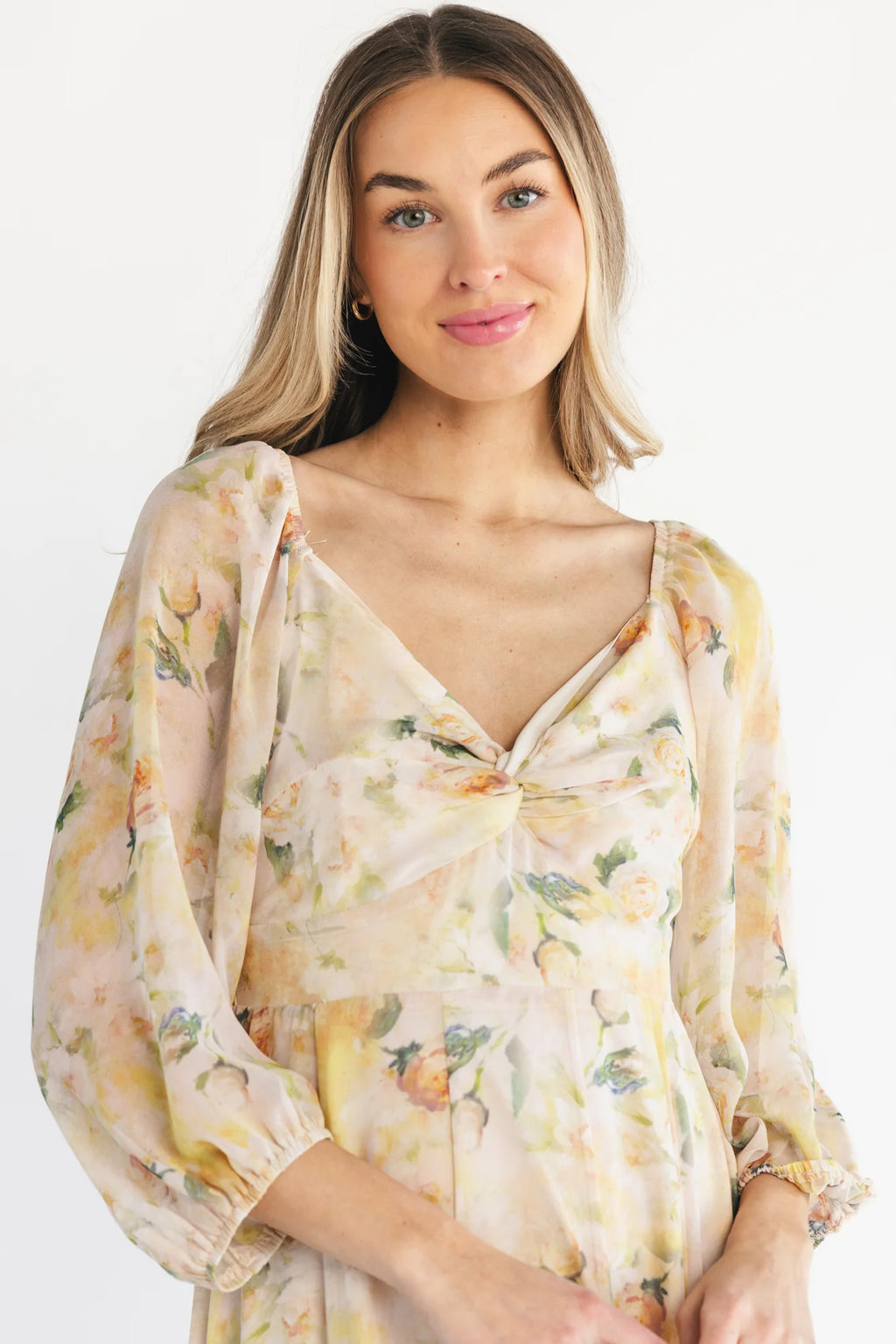 Aviana Maxi Dress | Golden Floral