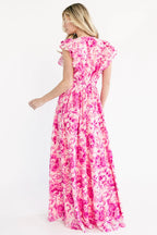 Margie Maxi Dress | Pink Floral