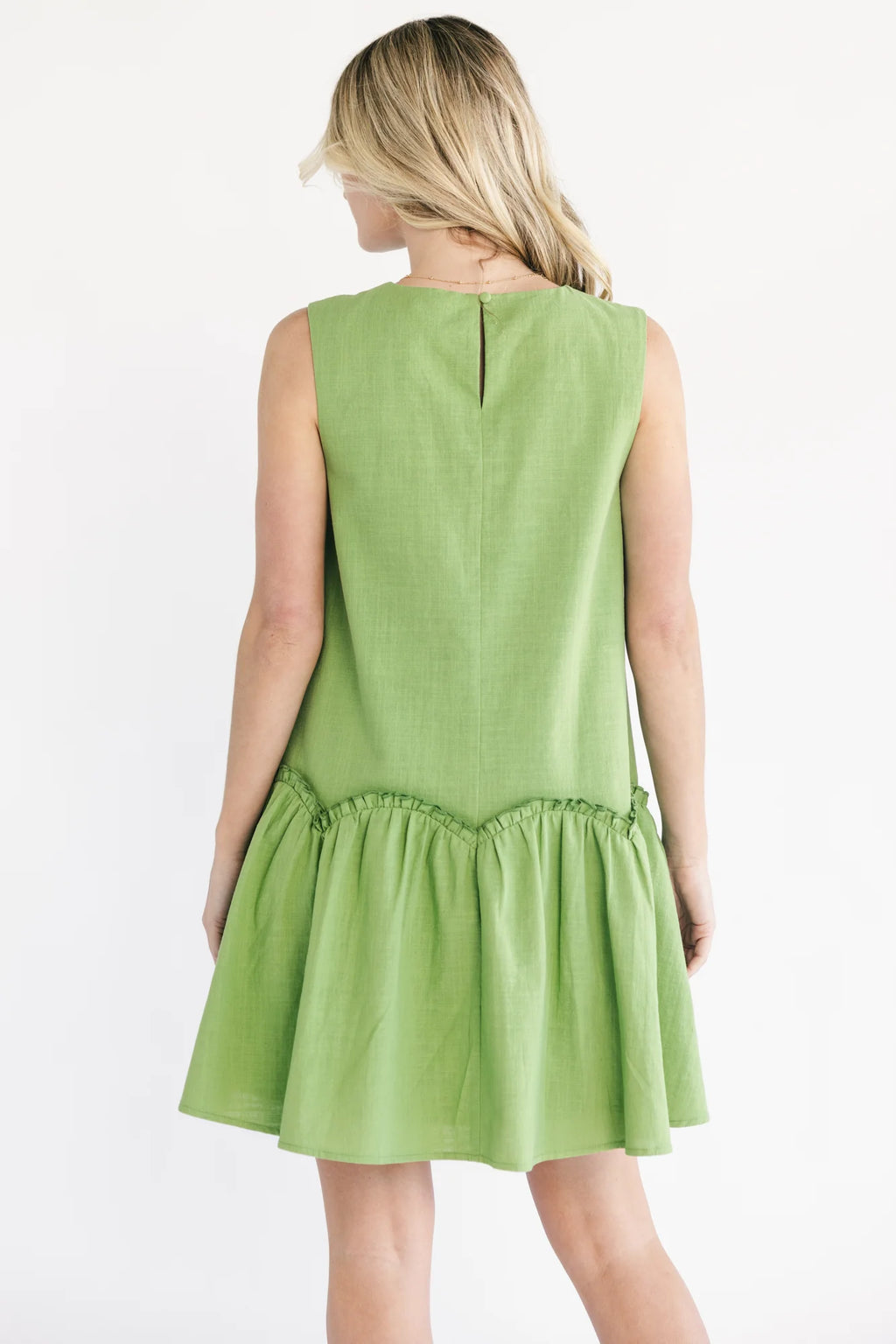 Paulina Short Dress | Green