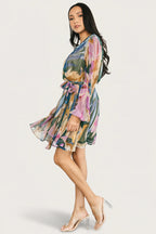 Rev Mini Dress | Orchid Multi
