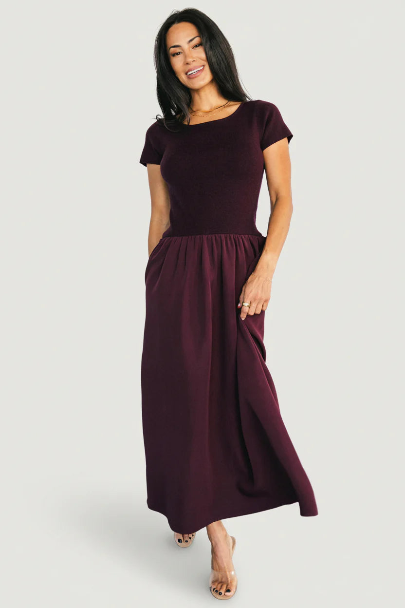 Angelique Midi Dress | Mulberry