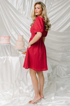 Hayley Short Dress | Red