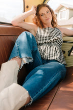 Kirby High Rise Wide Leg Jeans | Medium Wash
