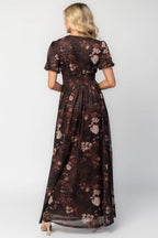 Whitney Mesh Maxi Dress | Clove Floral