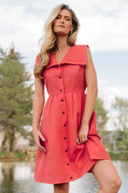 Drew Short Dress | Red