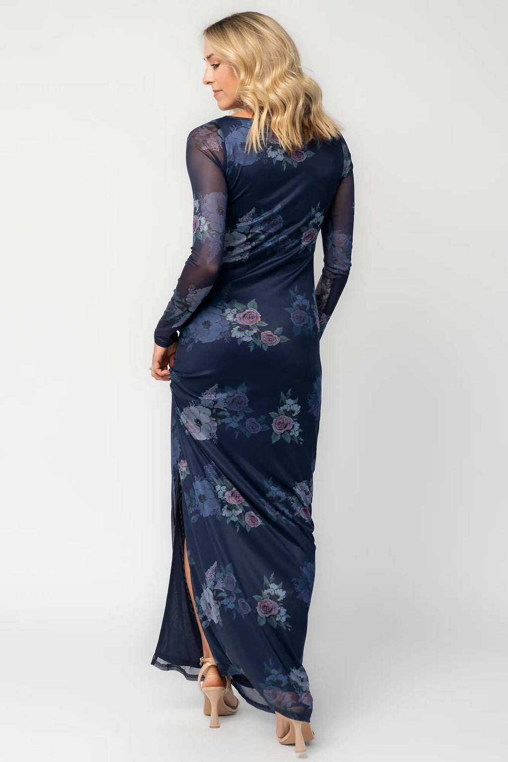 Isadora Maxi Dress | Dark Blue Floral