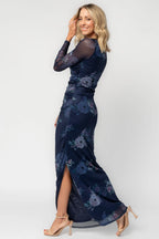 Isadora Maxi Dress | Dark Blue Floral