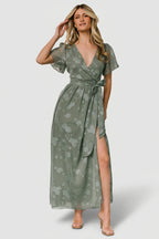 Faye Maxi Dress | Eucalyptus