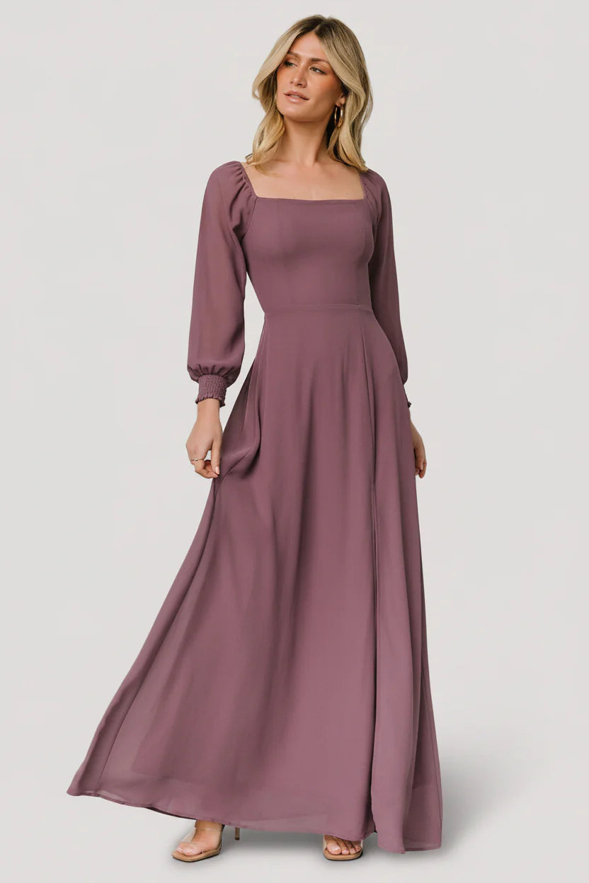 Giselle Maxi Dress | Vintage Plum