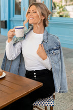 Devon Denim Jacket | Light Wash