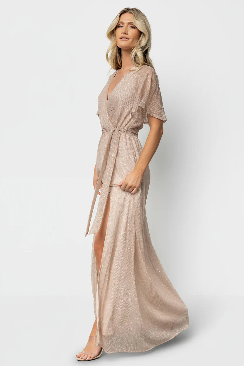 Grace Sparkle Gown | Champagne