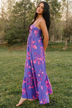 Regan Tank Maxi Dress | Purple Multi