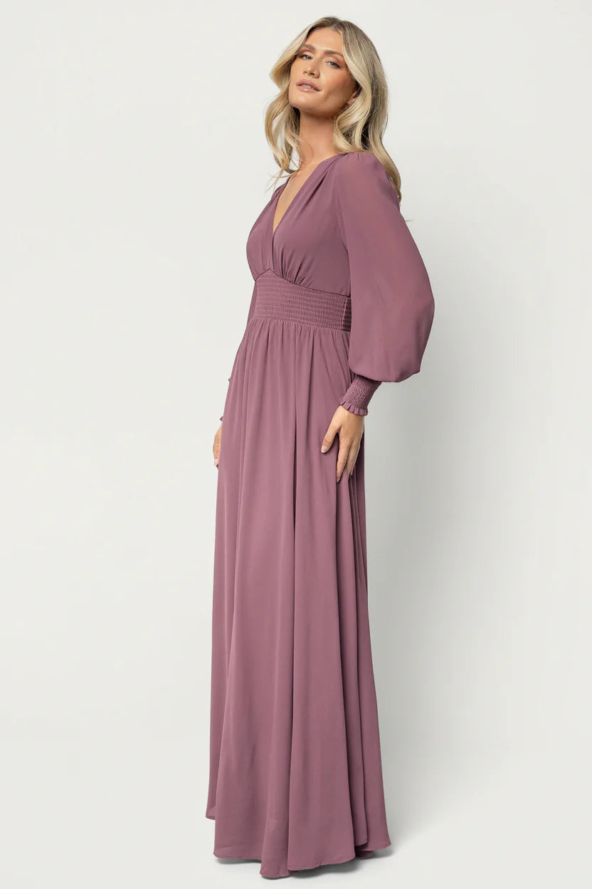 Olivia Maxi Dress | Vintage Plum
