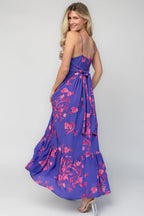 Regan Tank Maxi Dress | Purple Multi