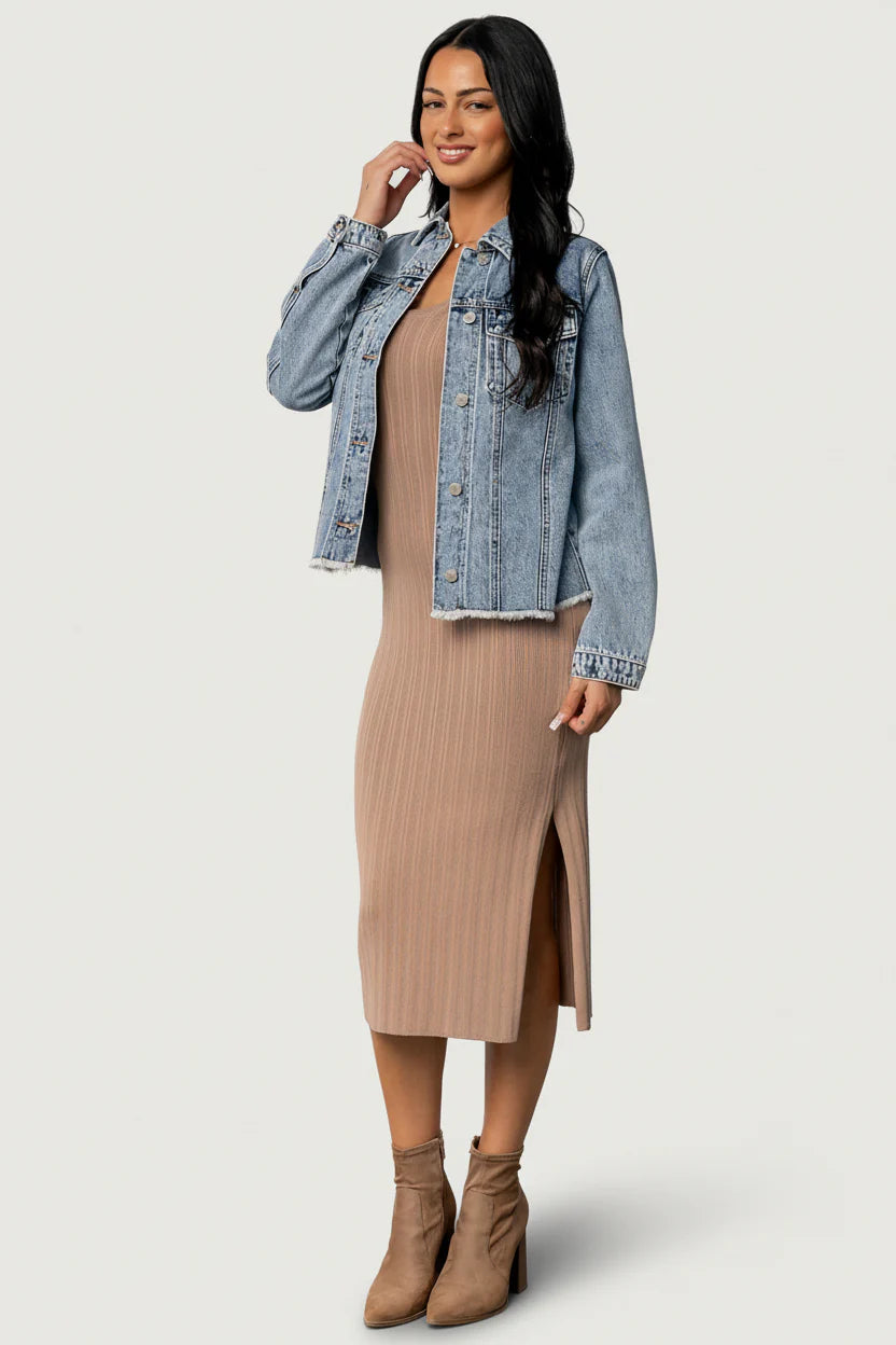 Devon Denim Jacket | Light Wash