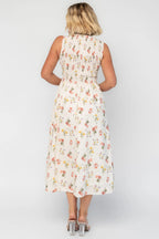 Whitmore Midi Dress | Cream Multi Floral