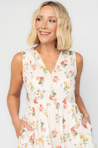 Whitmore Midi Dress | Cream Multi Floral