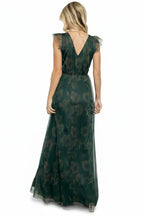 Adelyn Maxi Dress | Green Floral