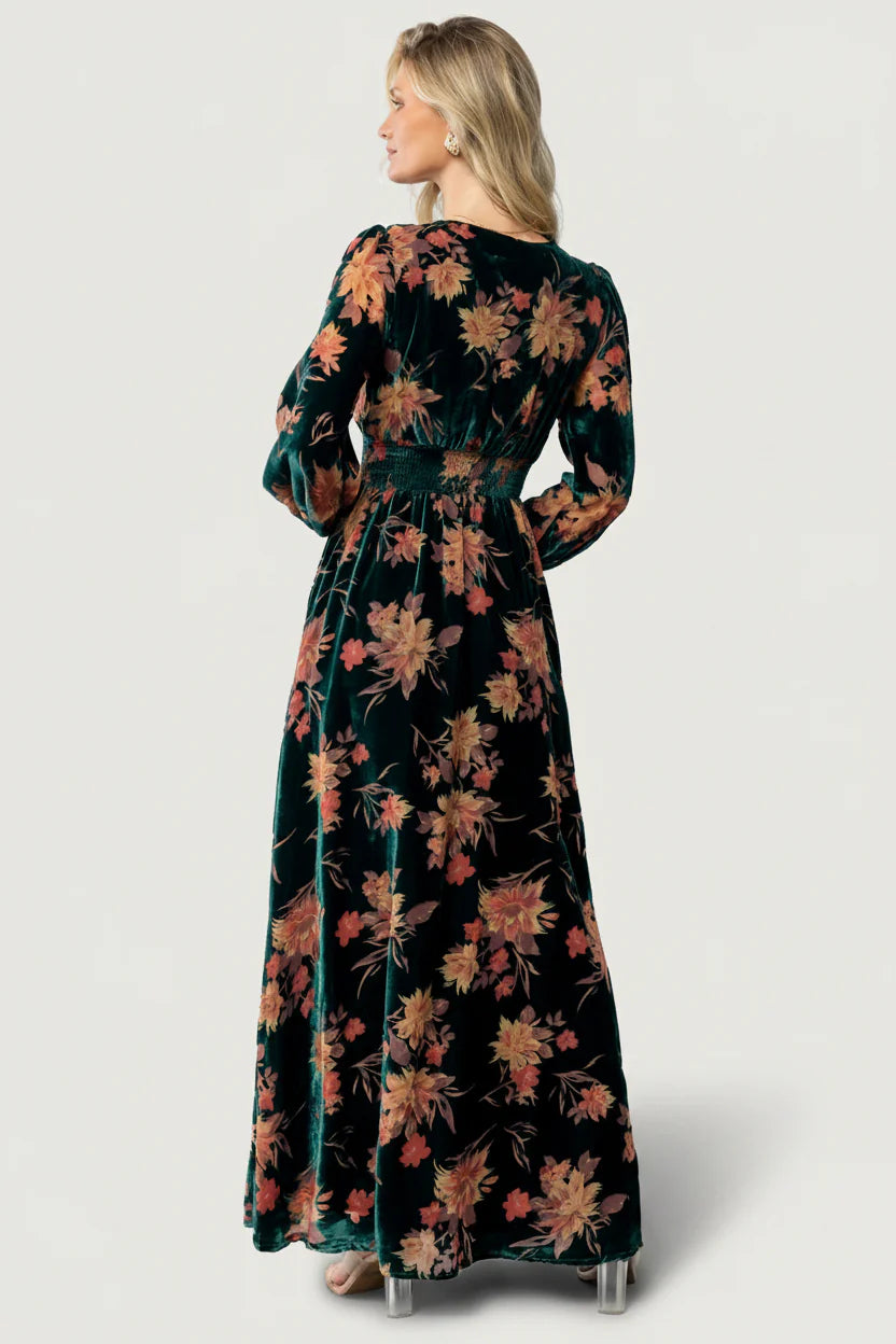 Elina Maxi Dress | Jade Multi Floral