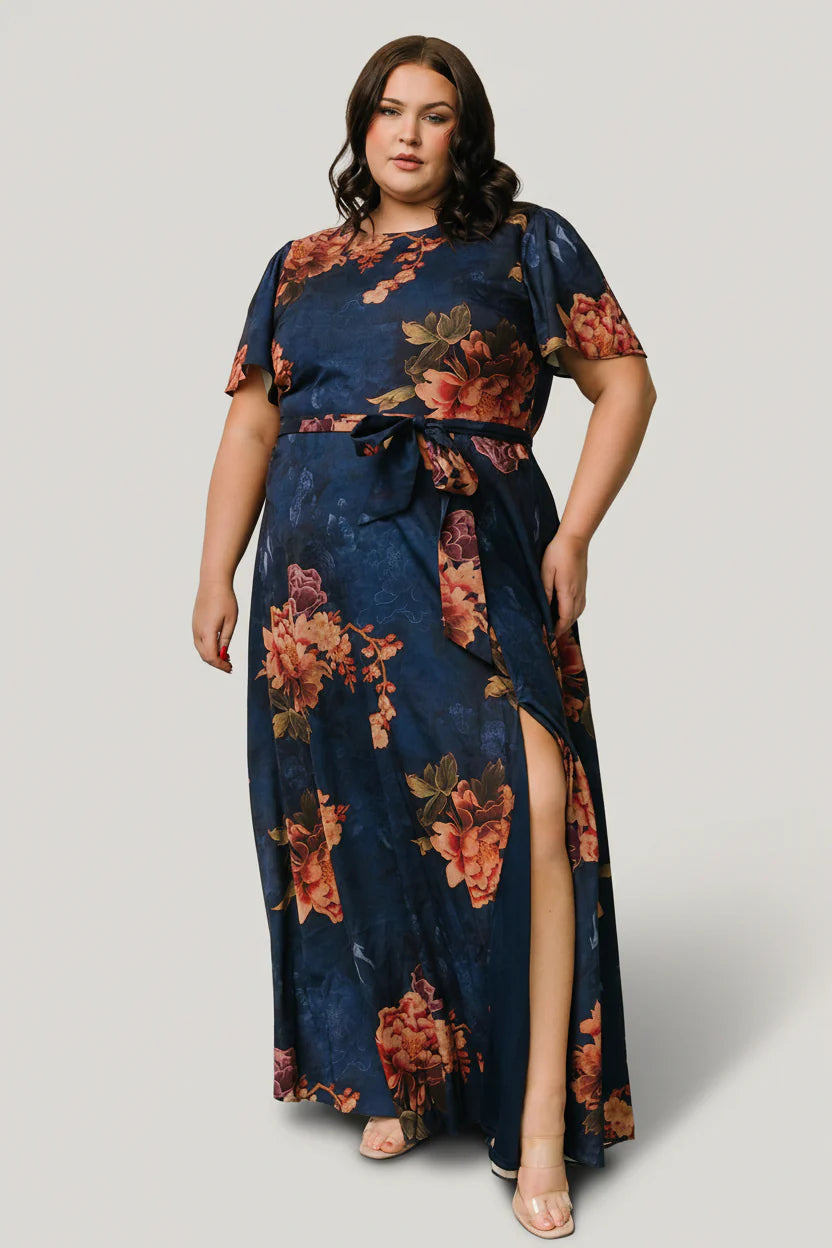 Colina Maxi Dress | Navy Floral
