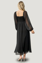Dione Midi Dress | Black