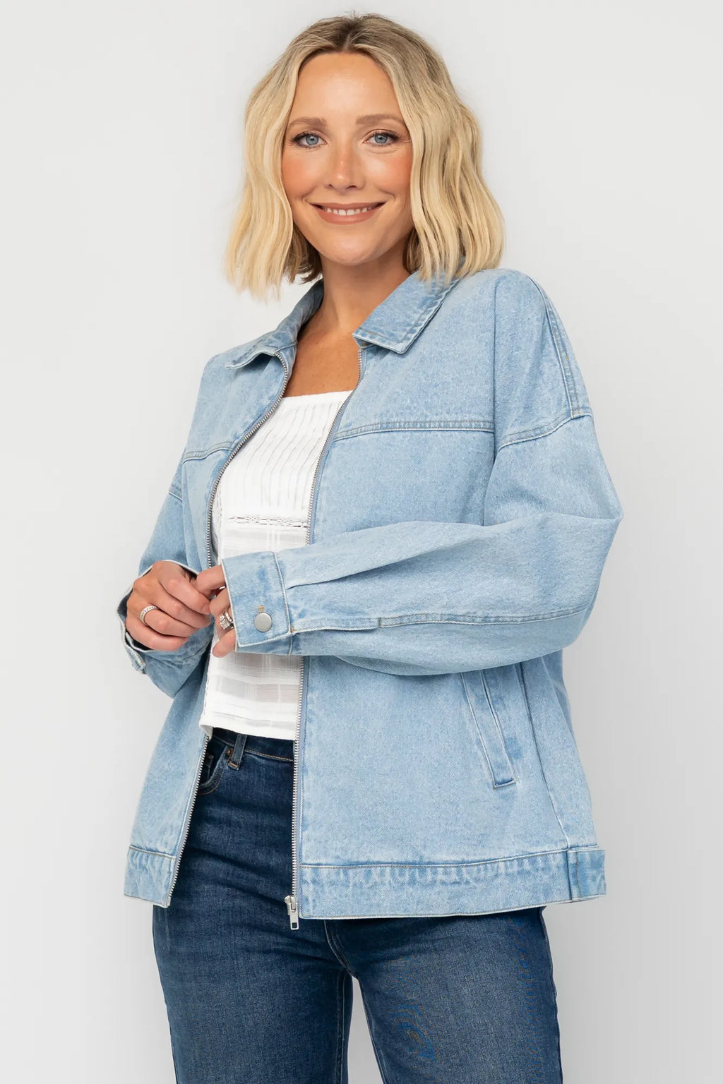 Hawthorne Jacket | Blue Denim