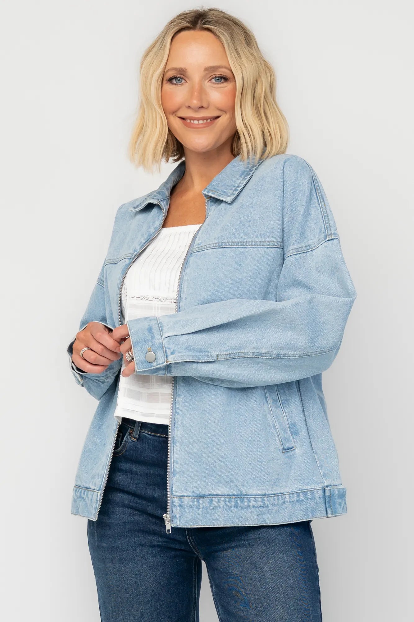 Hawthorne Jacket | Blue Denim