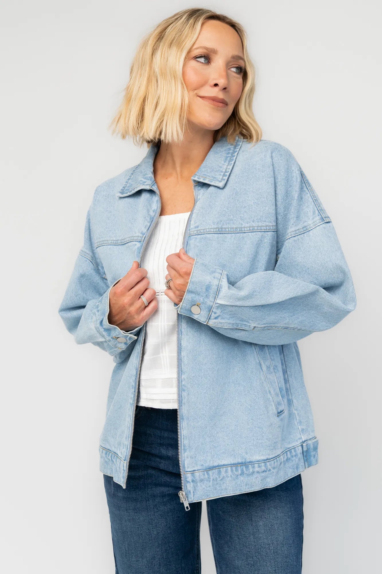 Hawthorne Jacket | Blue Denim