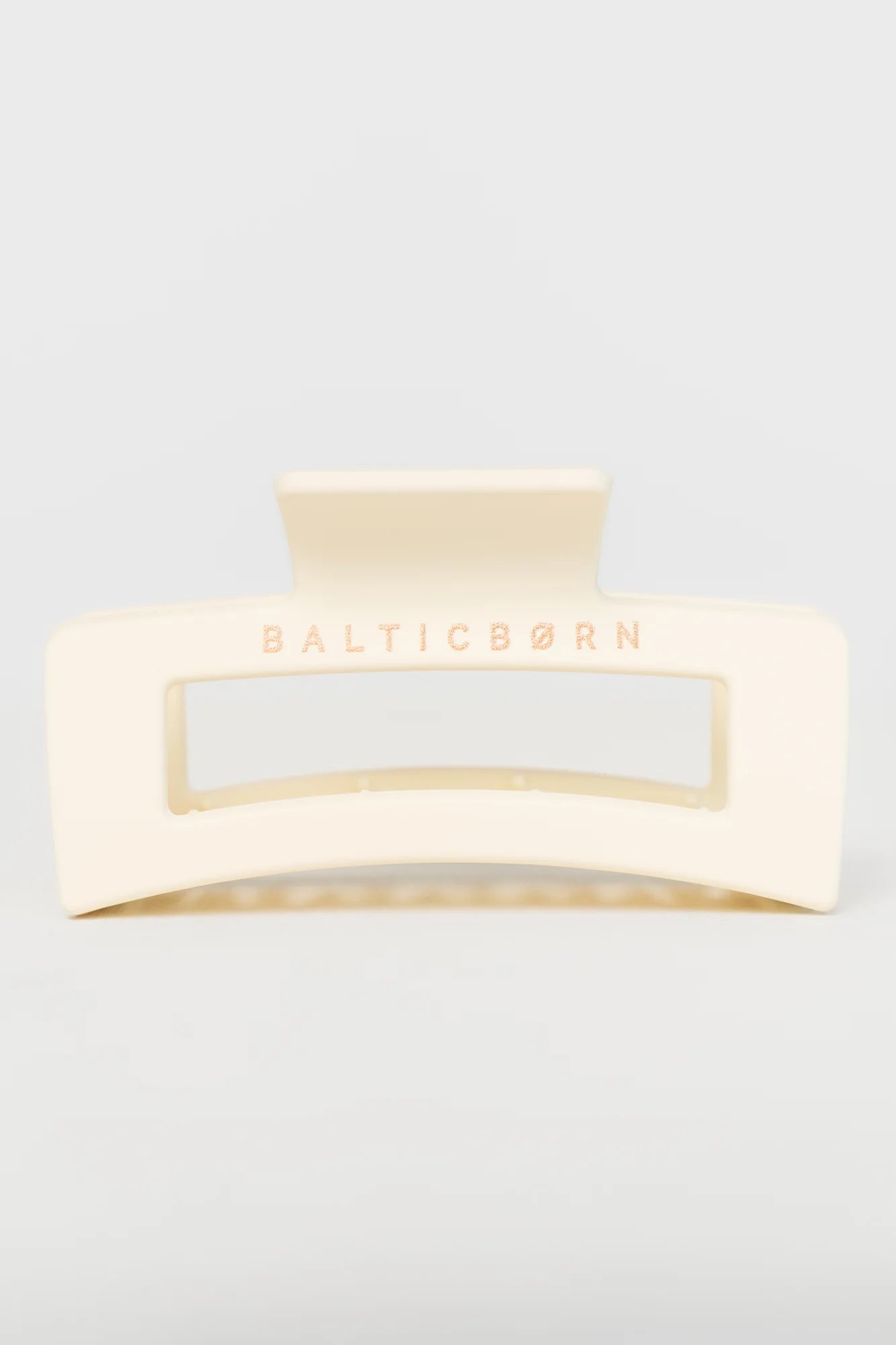 Trixie Matte Claw Clip | Ivory