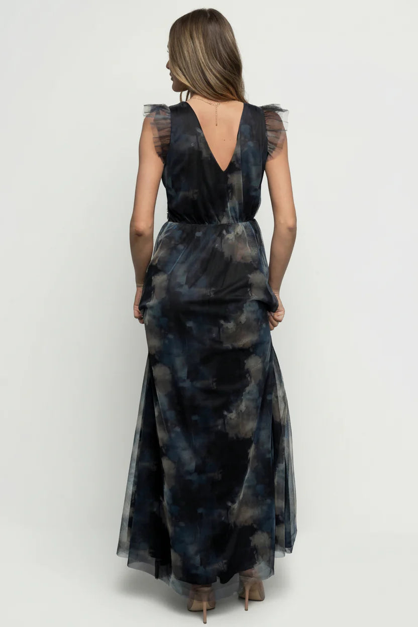 Adelyn Maxi Dress | Midnight Floral