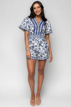 Rafaela Romper | Blue Print