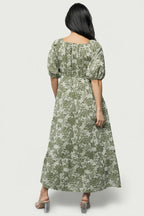 Giuliana Dress | Green Print