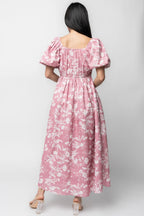 Graceland Maxi Dress | Pink + White Floral