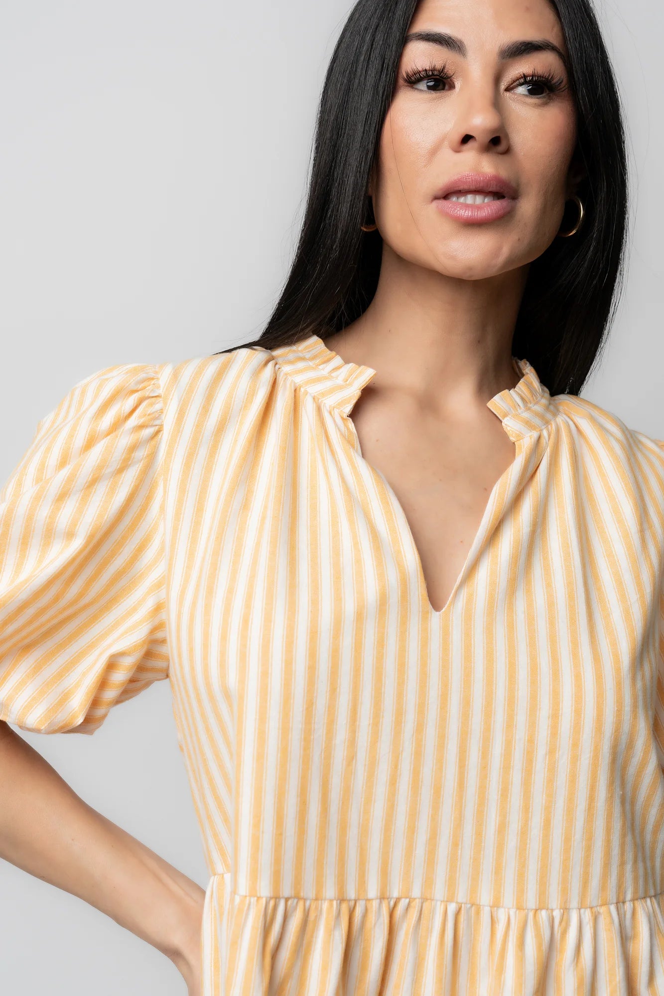 Sadie Short Dress | Creamsicle