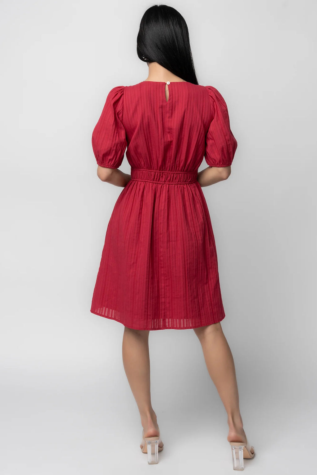 Hayley Short Dress | Red